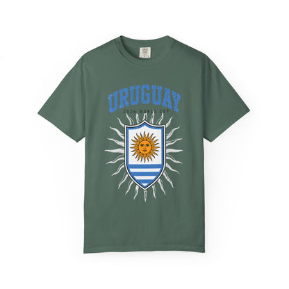 Uruguay Unisex Garment-Dyed T-shirt