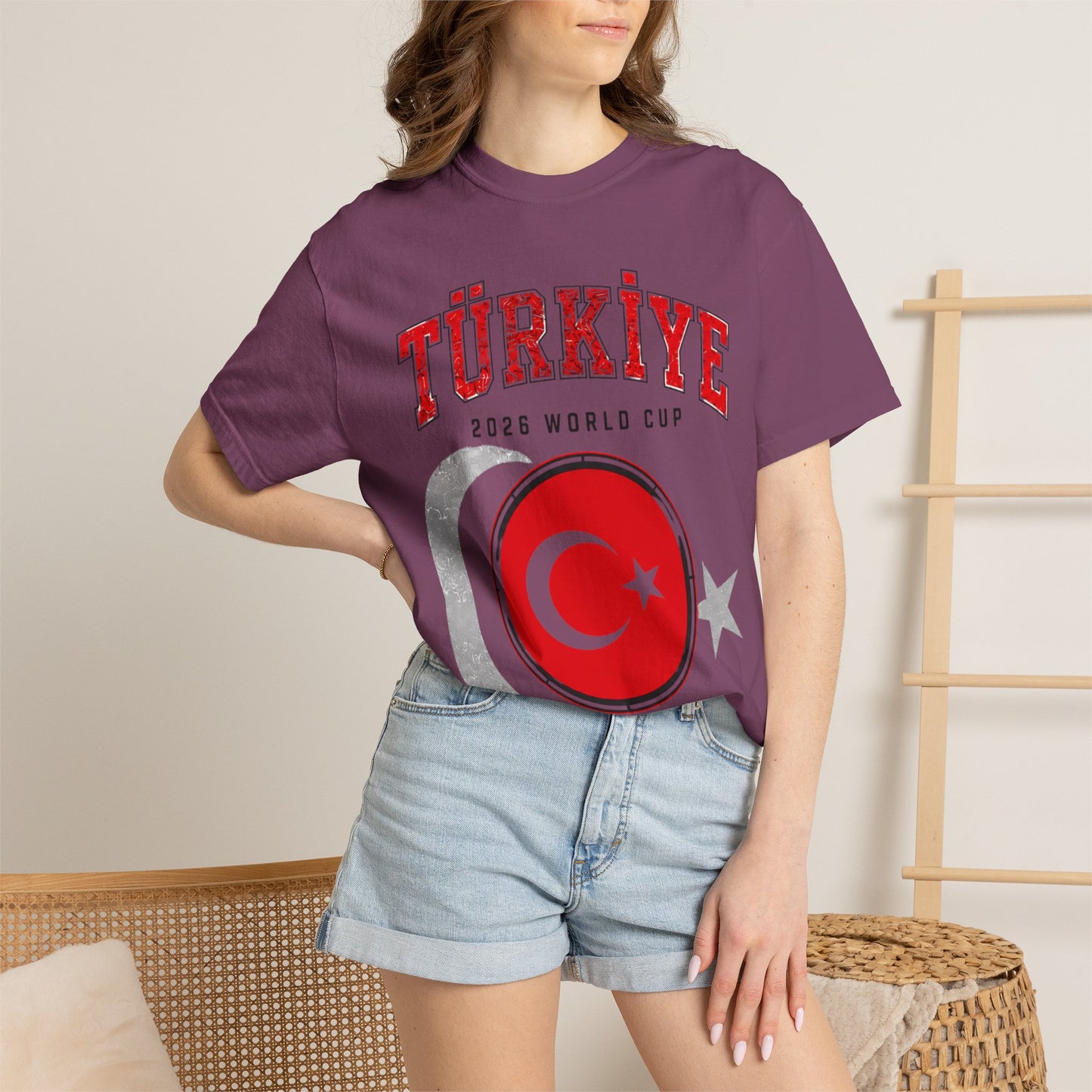 Turkey Unisex Garment-Dyed T-shirt