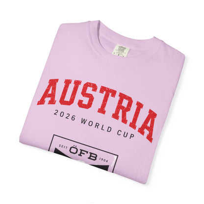 AUSTRIA Unisex Garment-Dyed T-shirt