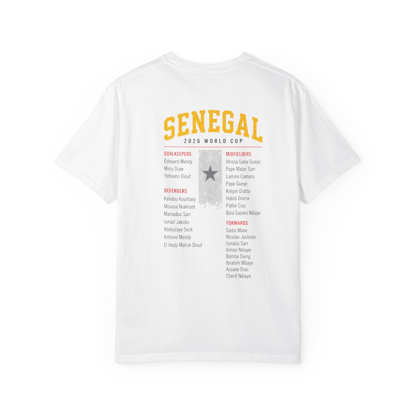 SENEGAL Unisex Garment-Dyed T-shirt