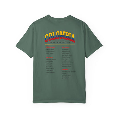 FIFA COLOMBIA Unisex Garment-Dyed T-shirt