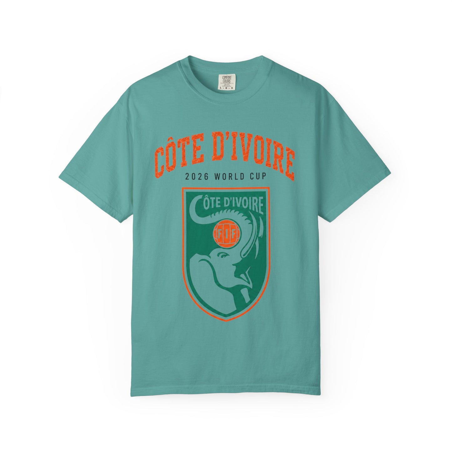 COTE D'IVOIRE Unisex Garment-Dyed T-shirt