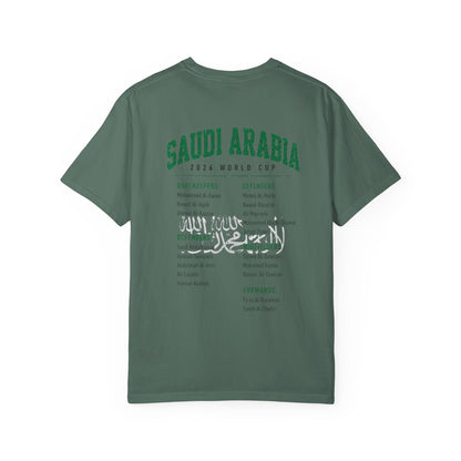 SAUDI ARABIA Unisex Garment-Dyed T-shirt