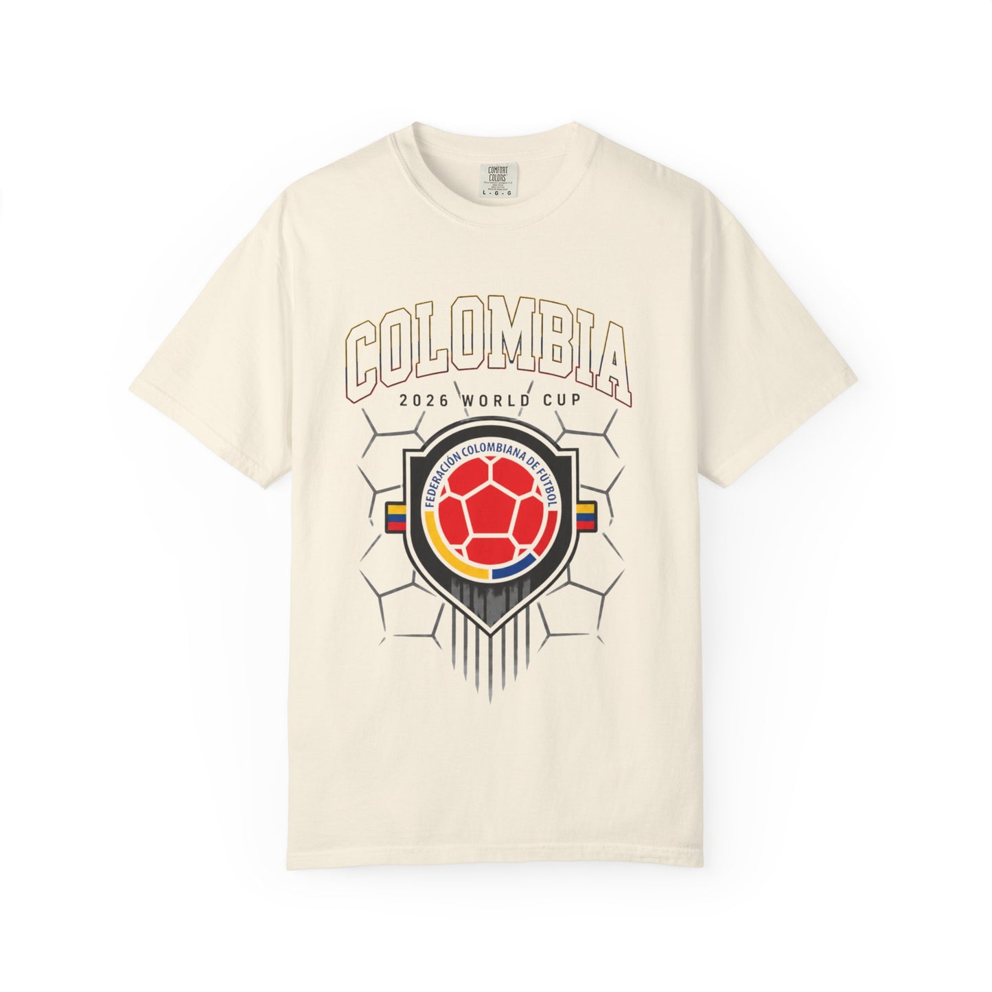 FIFA COLOMBIA Unisex Garment-Dyed T-shirt