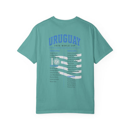Uruguay Unisex Garment-Dyed T-shirt