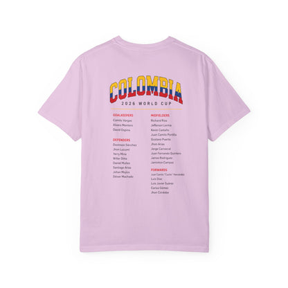 FIFA COLOMBIA Unisex Garment-Dyed T-shirt