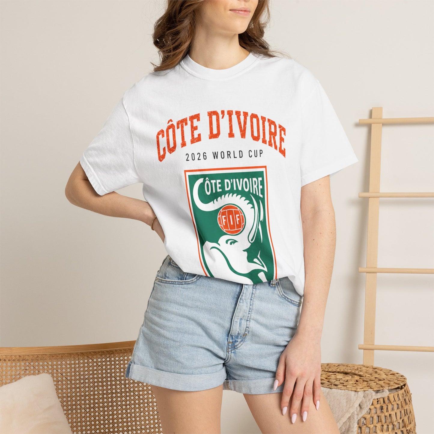 COTE D'IVOIRE Unisex Garment-Dyed T-shirt