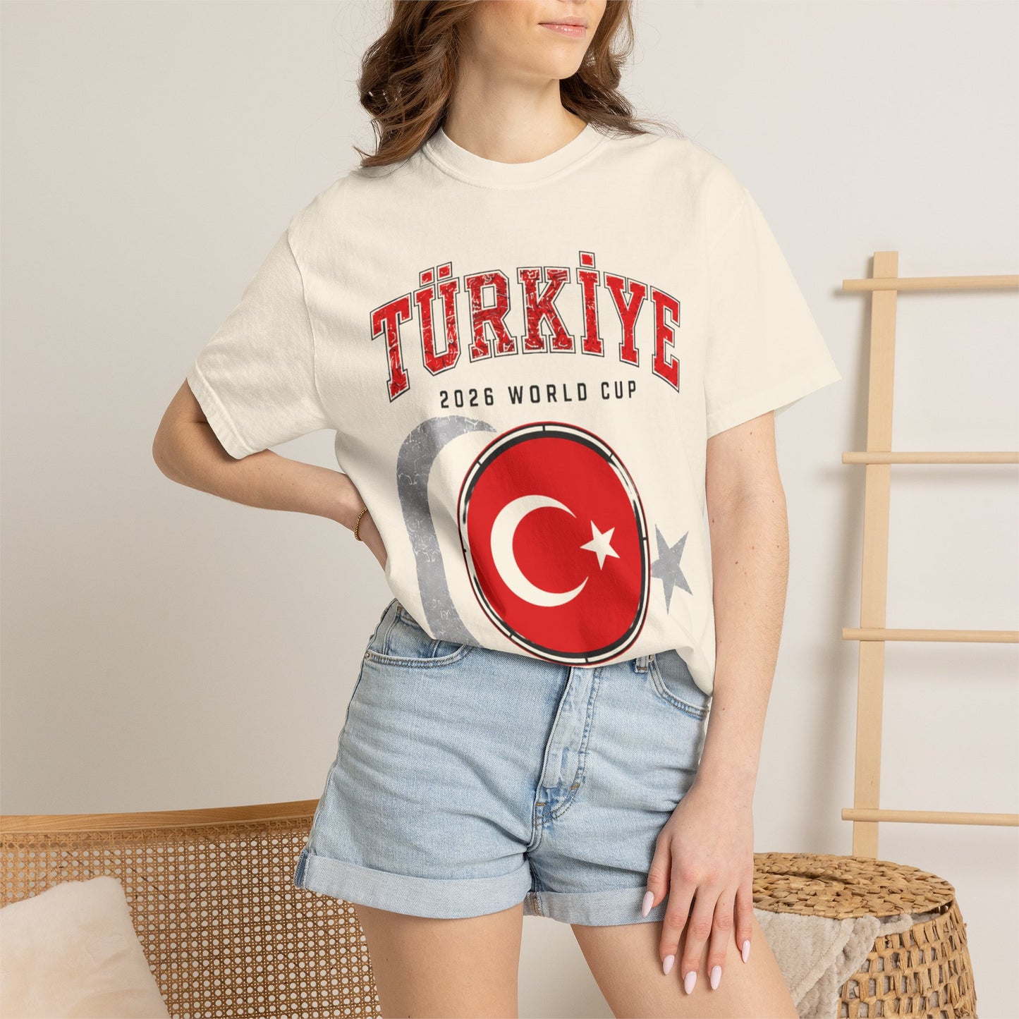 Turkey Unisex Garment-Dyed T-shirt