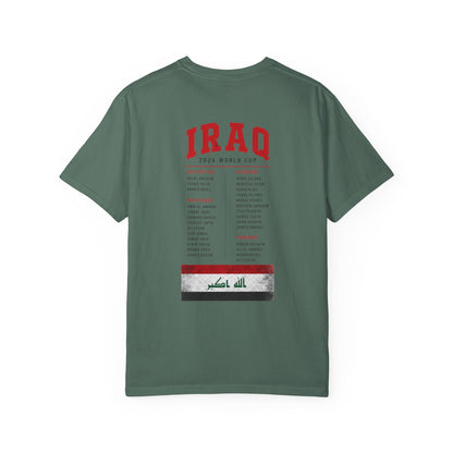 IRAQ Unisex Garment-Dyed T-shirt
