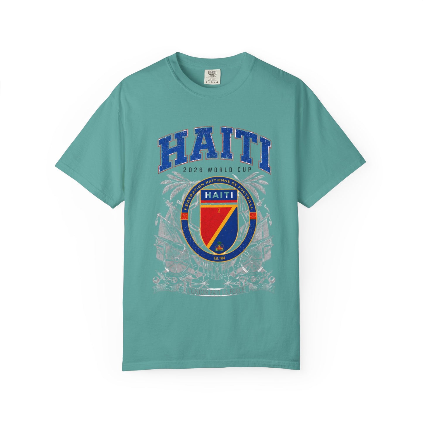 HAITI Unisex Garment-Dyed T-shirt