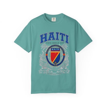 HAITI Unisex Garment-Dyed T-shirt