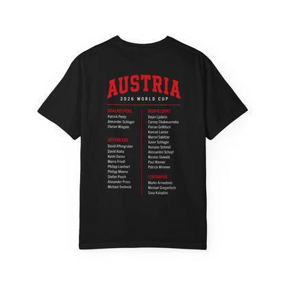 AUSTRIA Unisex Garment-Dyed T-shirt
