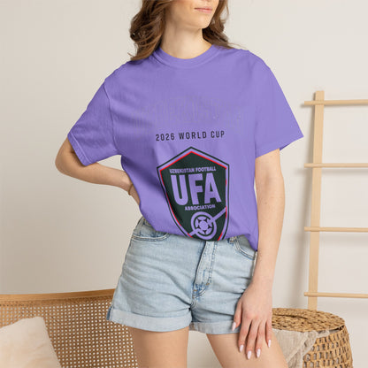 UZBEKISTAN Unisex Garment-Dyed T-shirt