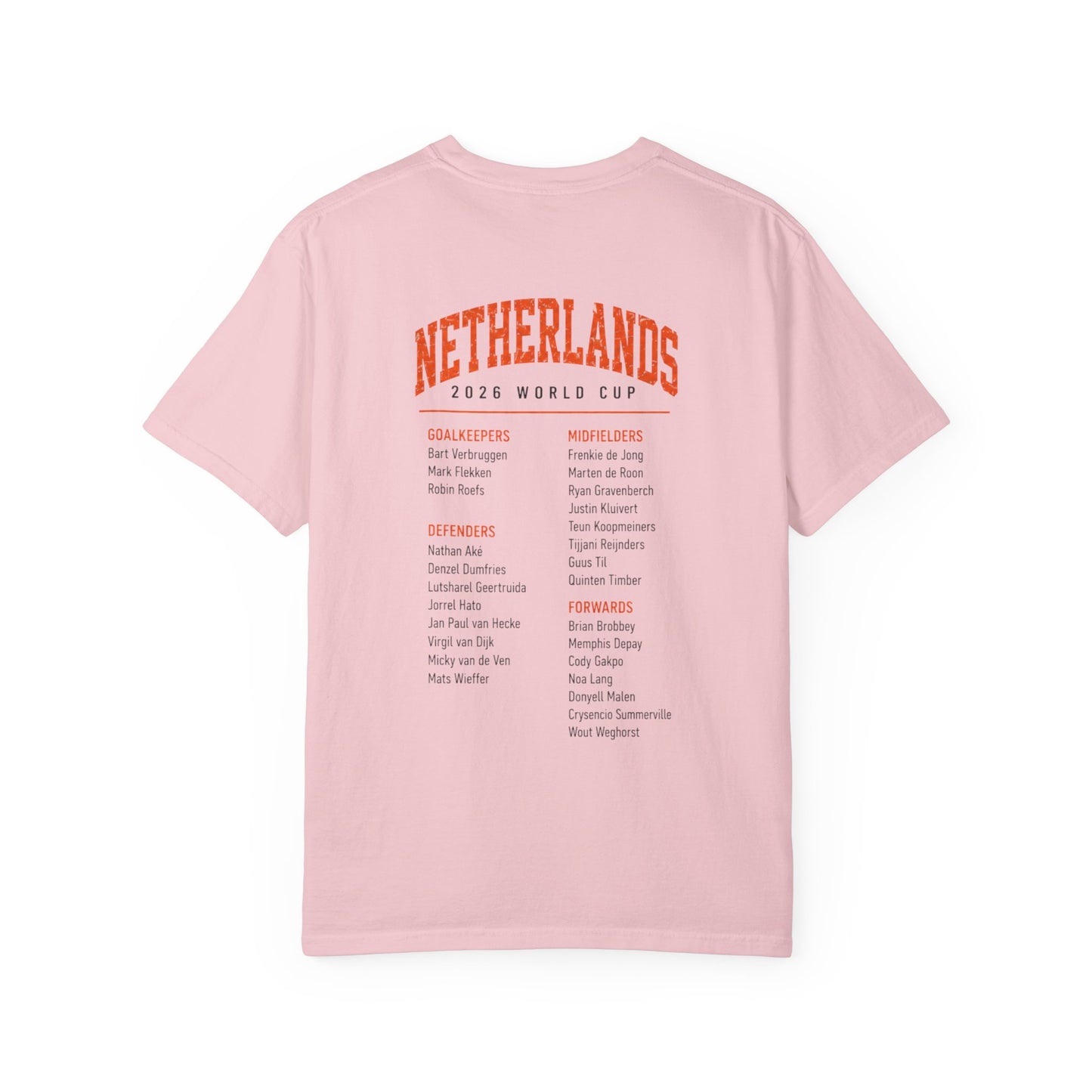 FIFA NETHERLANDS Unisex Garment-Dyed T-shirt