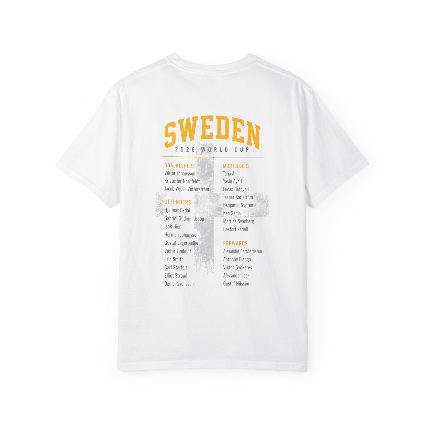 SWEDEN Unisex Garment-Dyed T-shirt
