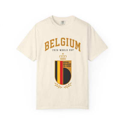 Belgium Unisex Garment-Dyed T-shirt