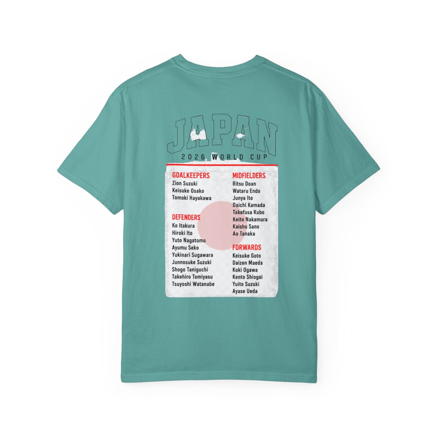 FIFA JAPAN Unisex Garment-Dyed T-shirt