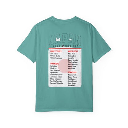 FIFA JAPAN Unisex Garment-Dyed T-shirt