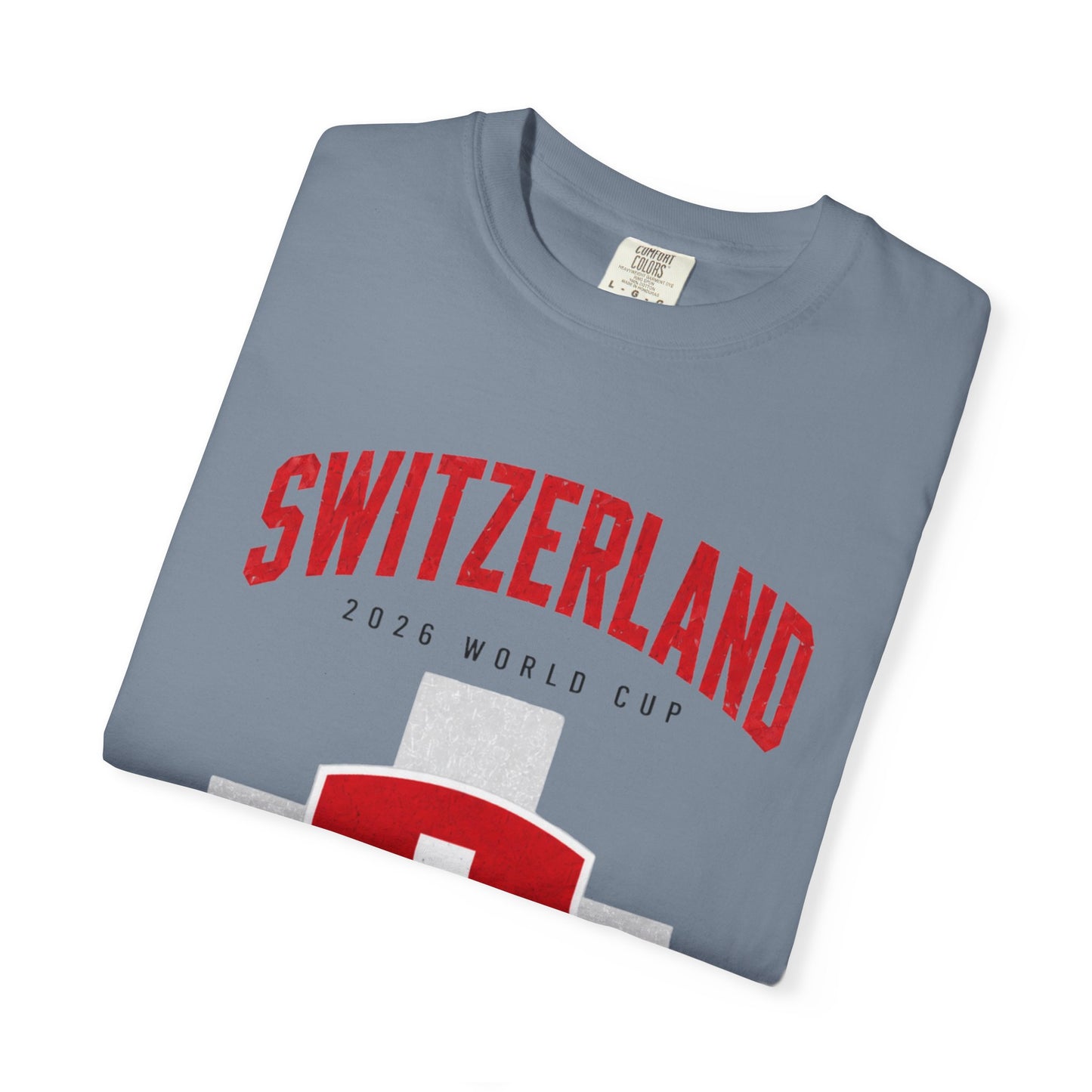 SWITZERLAND Unisex Garment-Dyed T-shirt