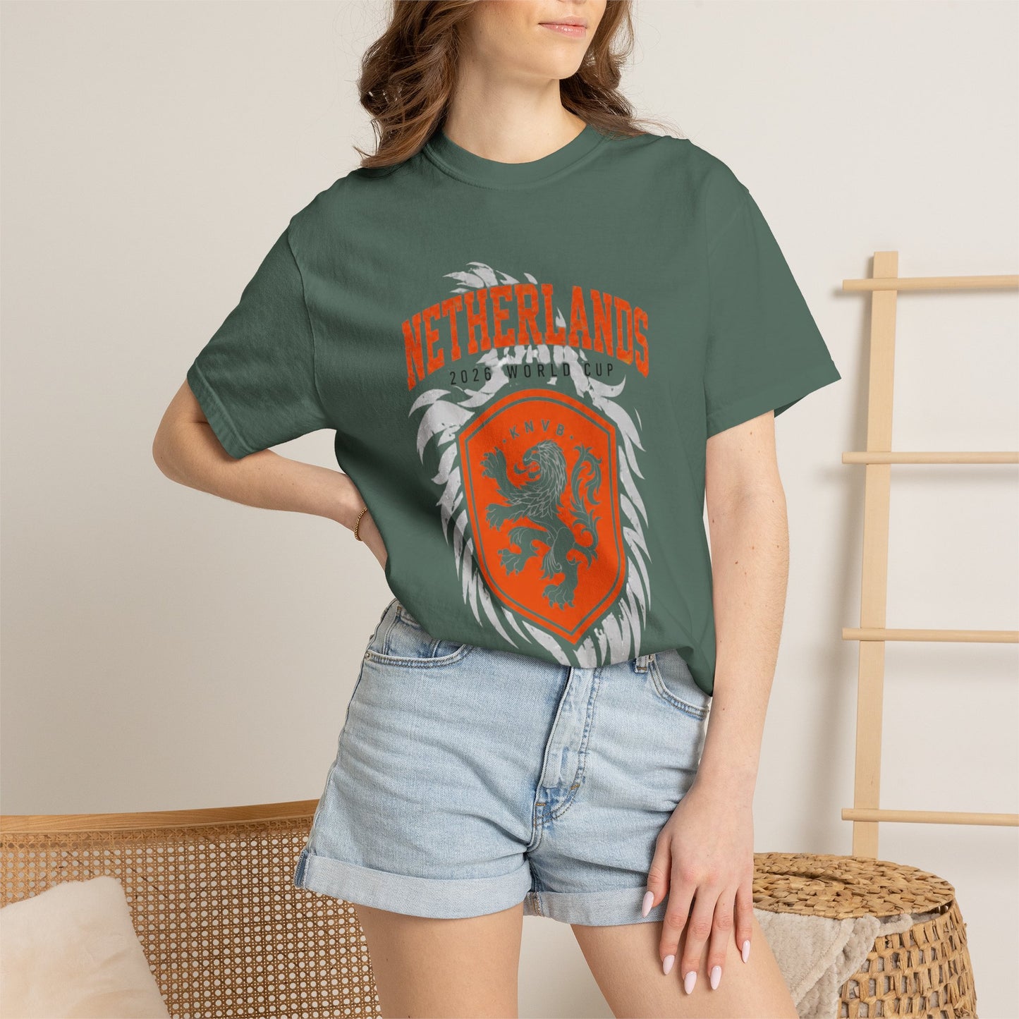 FIFA NETHERLANDS Unisex Garment-Dyed T-shirt