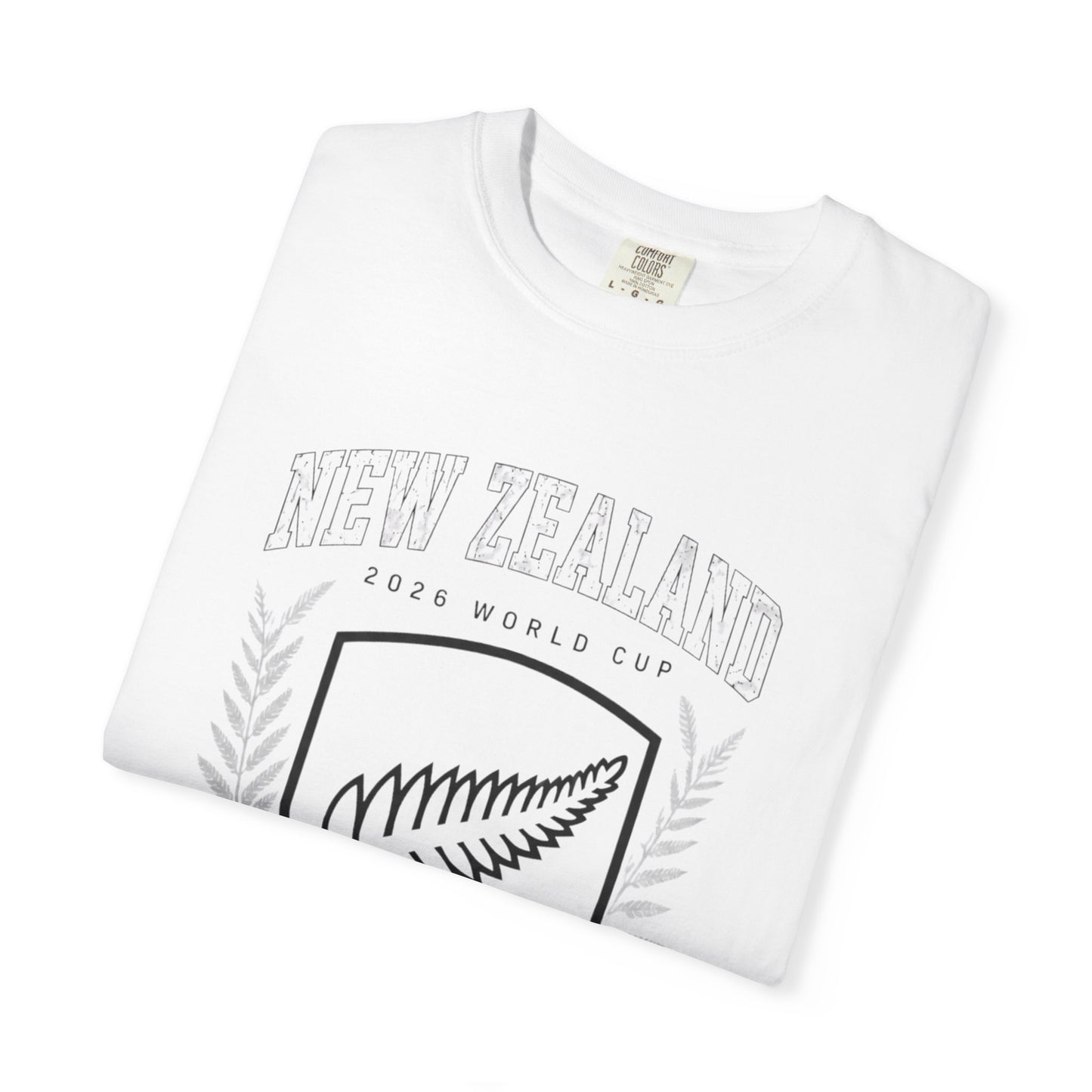 NEW ZEALAND Unisex Garment-Dyed T-shirt