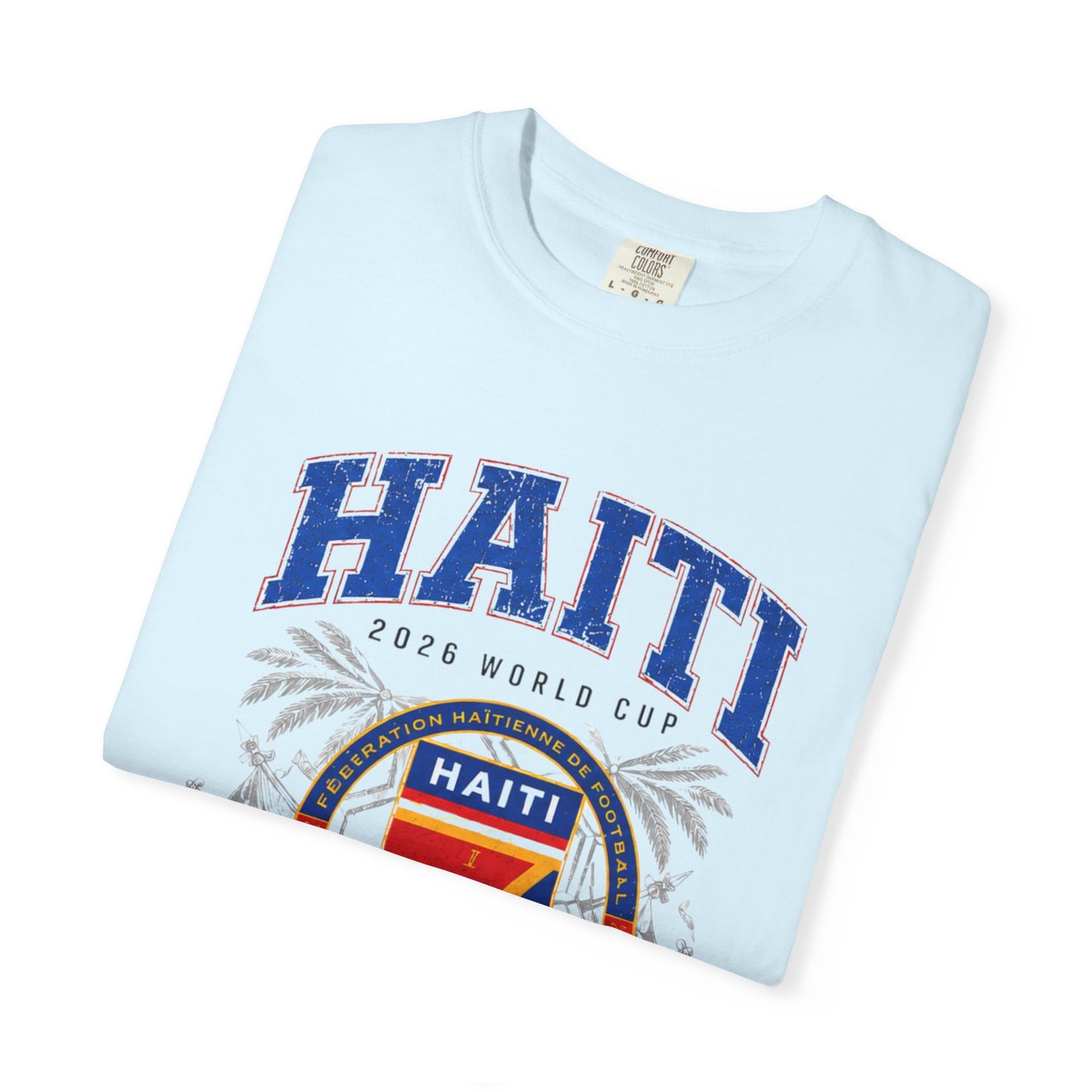 HAITI Unisex Garment-Dyed T-shirt