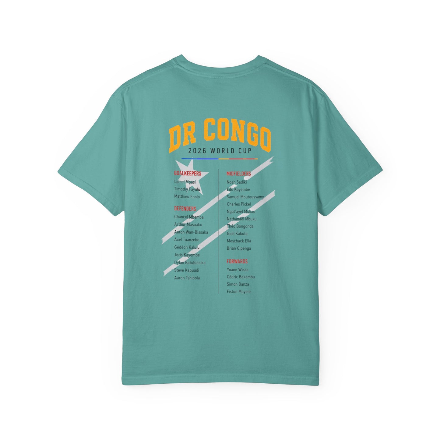 CONGO DR Unisex Garment-Dyed T-shirt