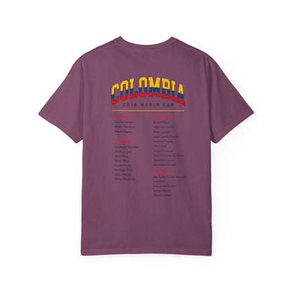 FIFA COLOMBIA Unisex Garment-Dyed T-shirt