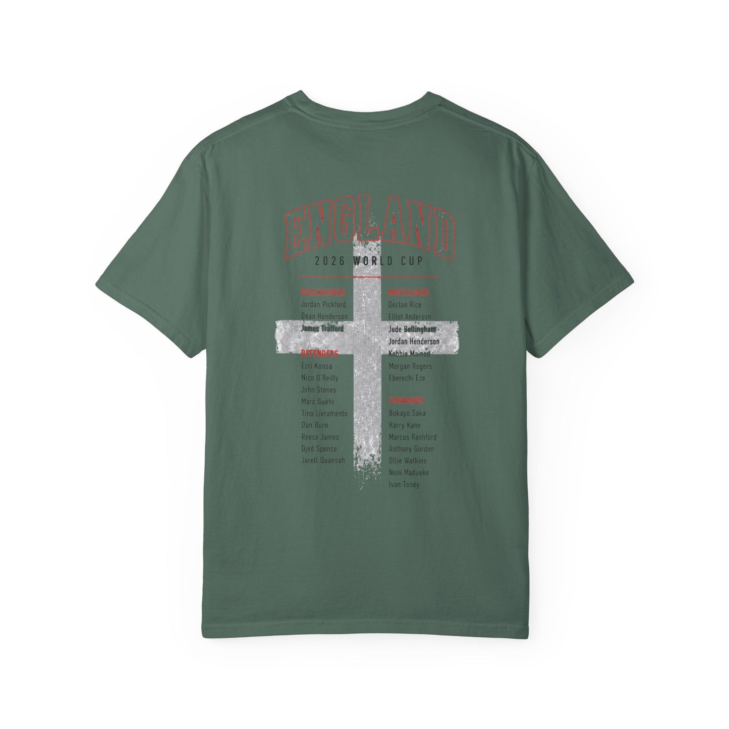 ENGLAND Unisex Garment-Dyed T-shirt