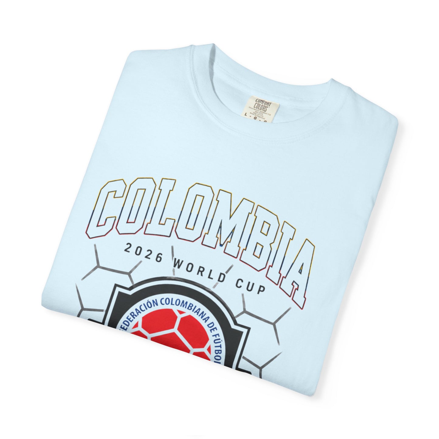 FIFA COLOMBIA Unisex Garment-Dyed T-shirt