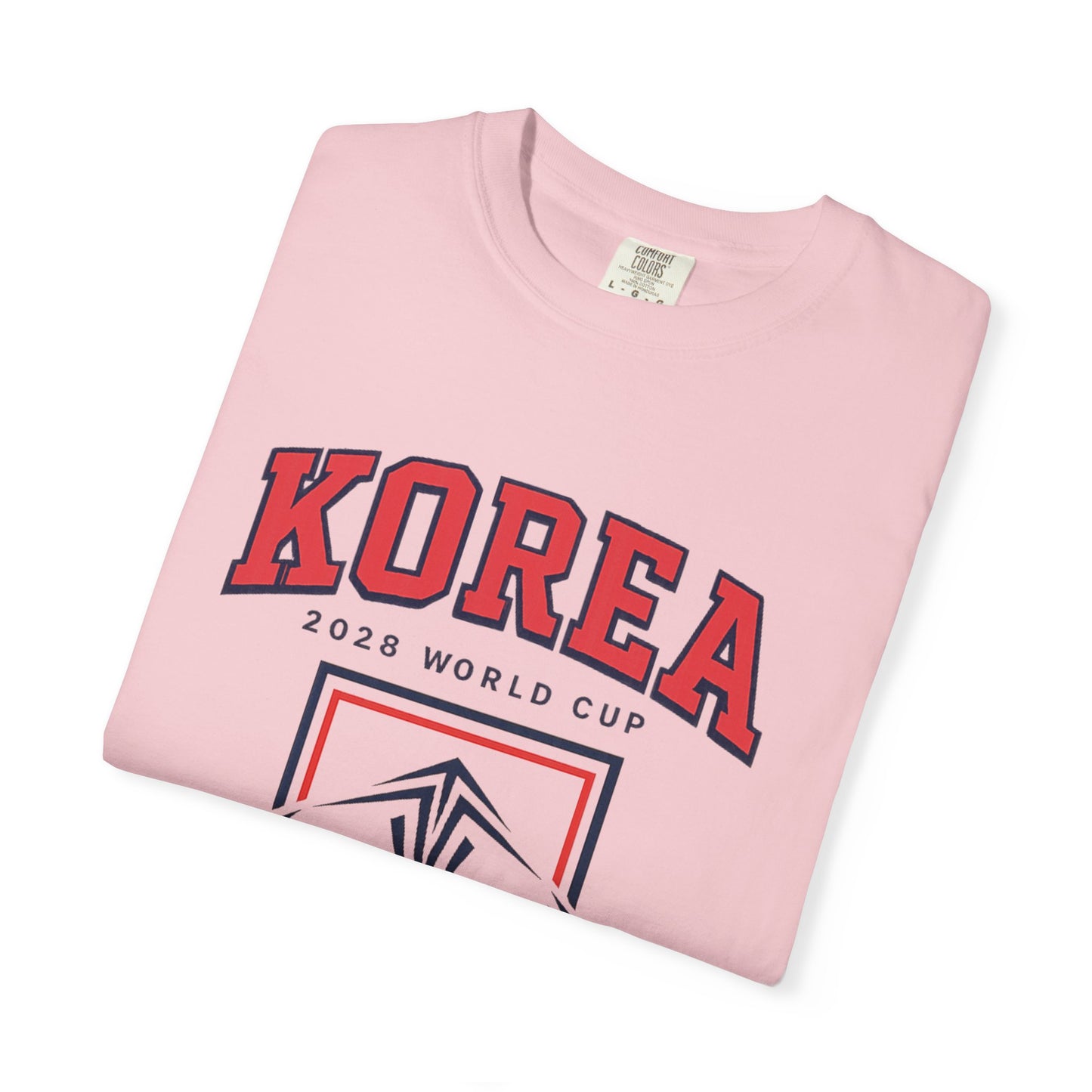 KOREA Unisex Garment-Dyed T-shirt
