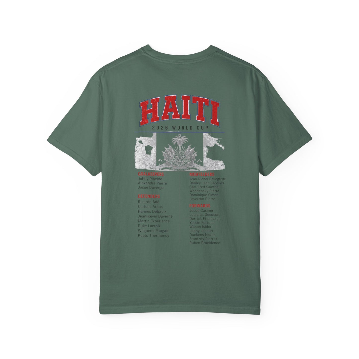 HAITI Unisex Garment-Dyed T-shirt