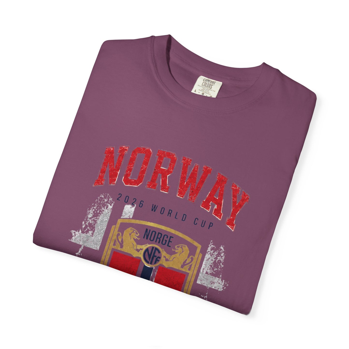 FIFA NORWAY Unisex Garment-Dyed T-shirt