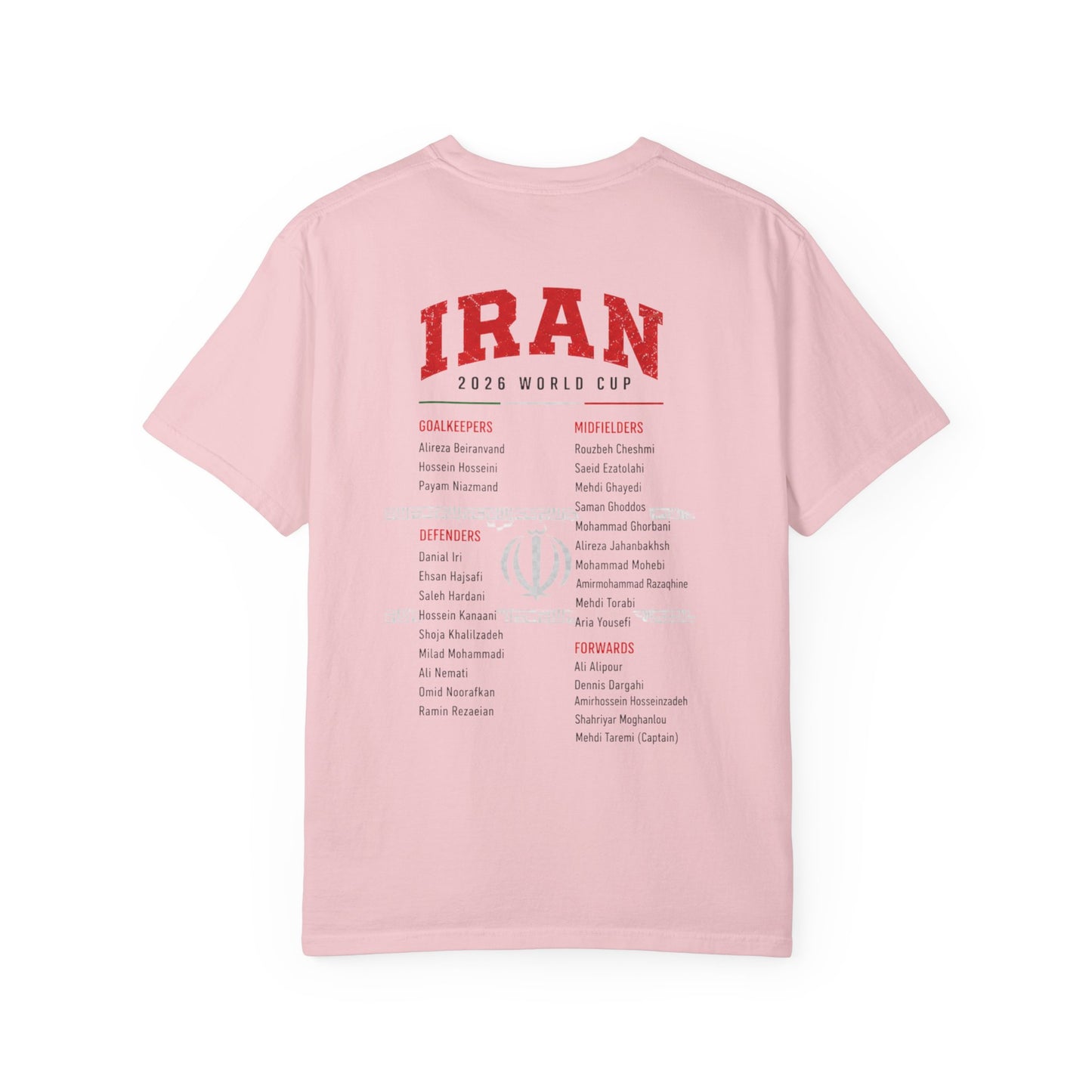 FIFA IRAN Unisex Garment-Dyed T-shirt
