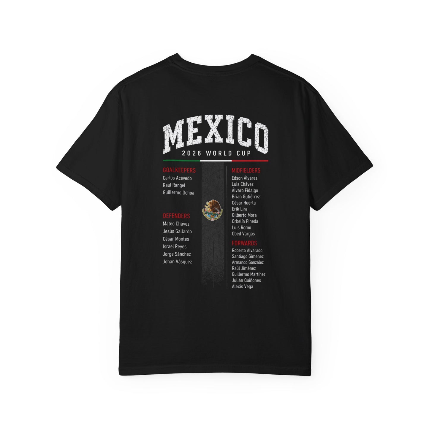 MEXICO Unisex Garment-Dyed T-shirt
