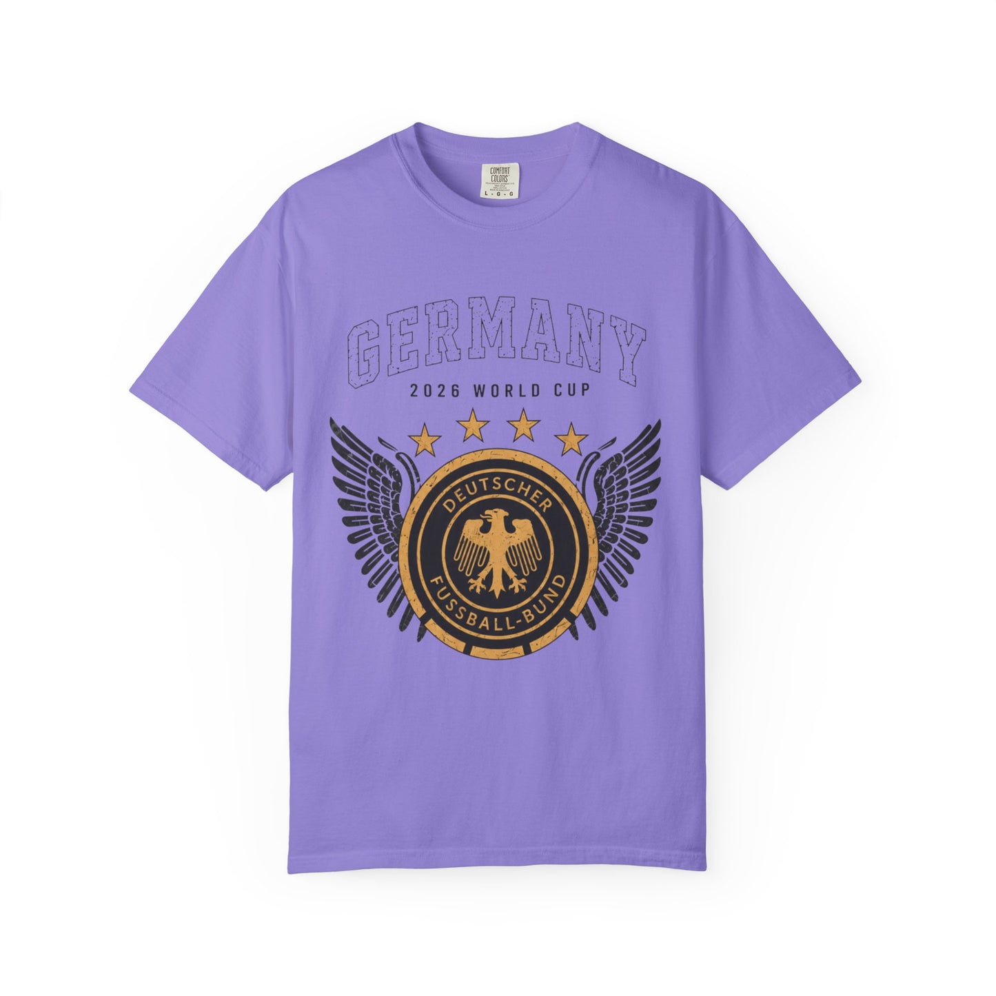 Germany Unisex Garment-Dyed T-shirt