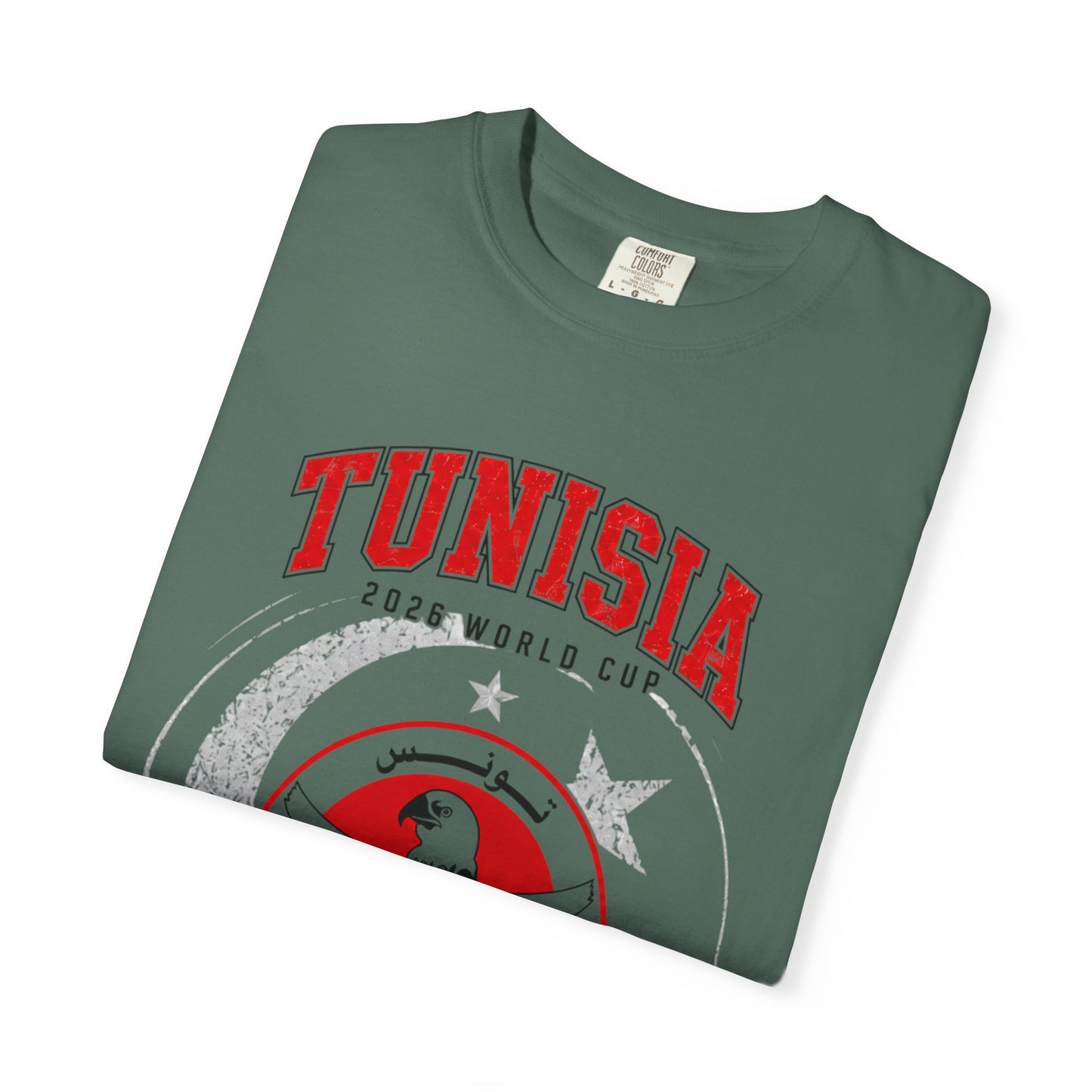 TUNISIA Unisex Garment-Dyed T-shirt