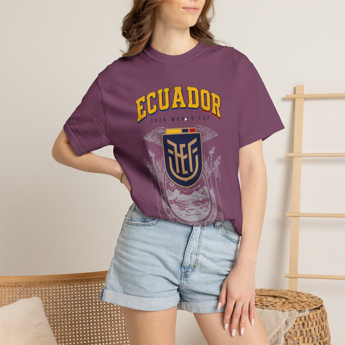 ECUADOR Unisex Garment-Dyed T-shirt