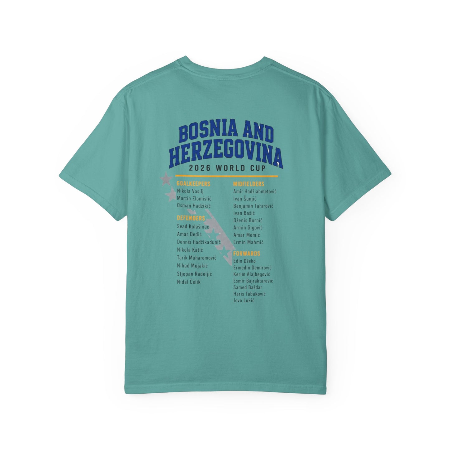 BOSNIA AND HERZEGOVINA Unisex Garment-Dyed T-shirt