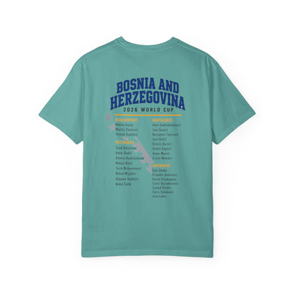 BOSNIA AND HERZEGOVINA Unisex Garment-Dyed T-shirt