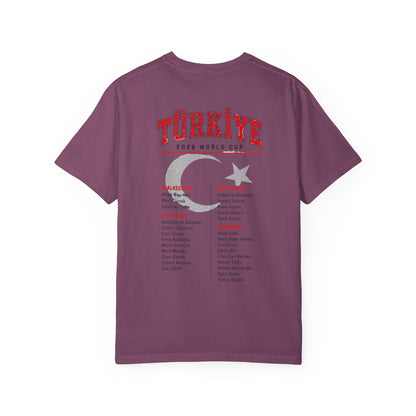 Turkey Unisex Garment-Dyed T-shirt
