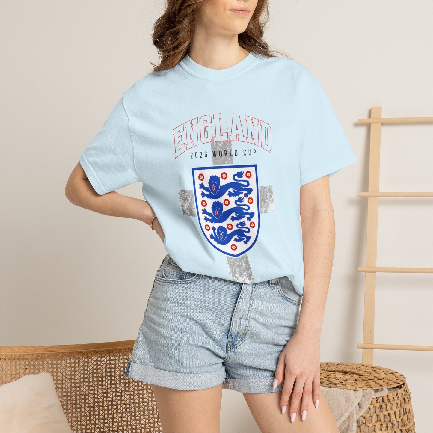 ENGLAND Unisex Garment-Dyed T-shirt