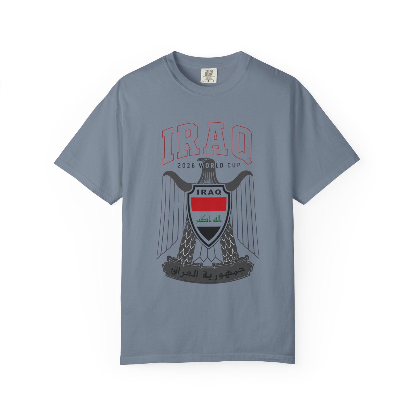 IRAQ Unisex Garment-Dyed T-shirt