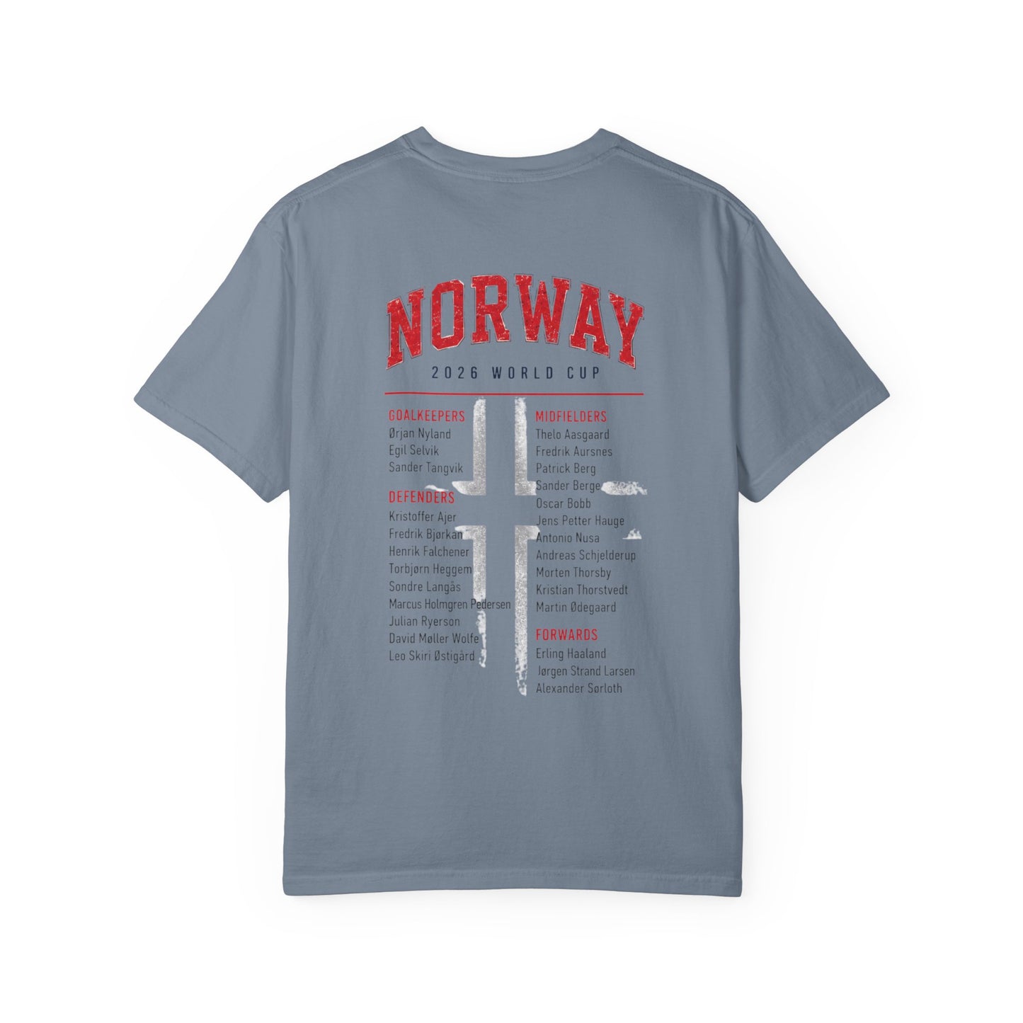 FIFA NORWAY Unisex Garment-Dyed T-shirt