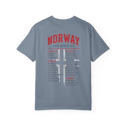 FIFA NORWAY Unisex Garment-Dyed T-shirt