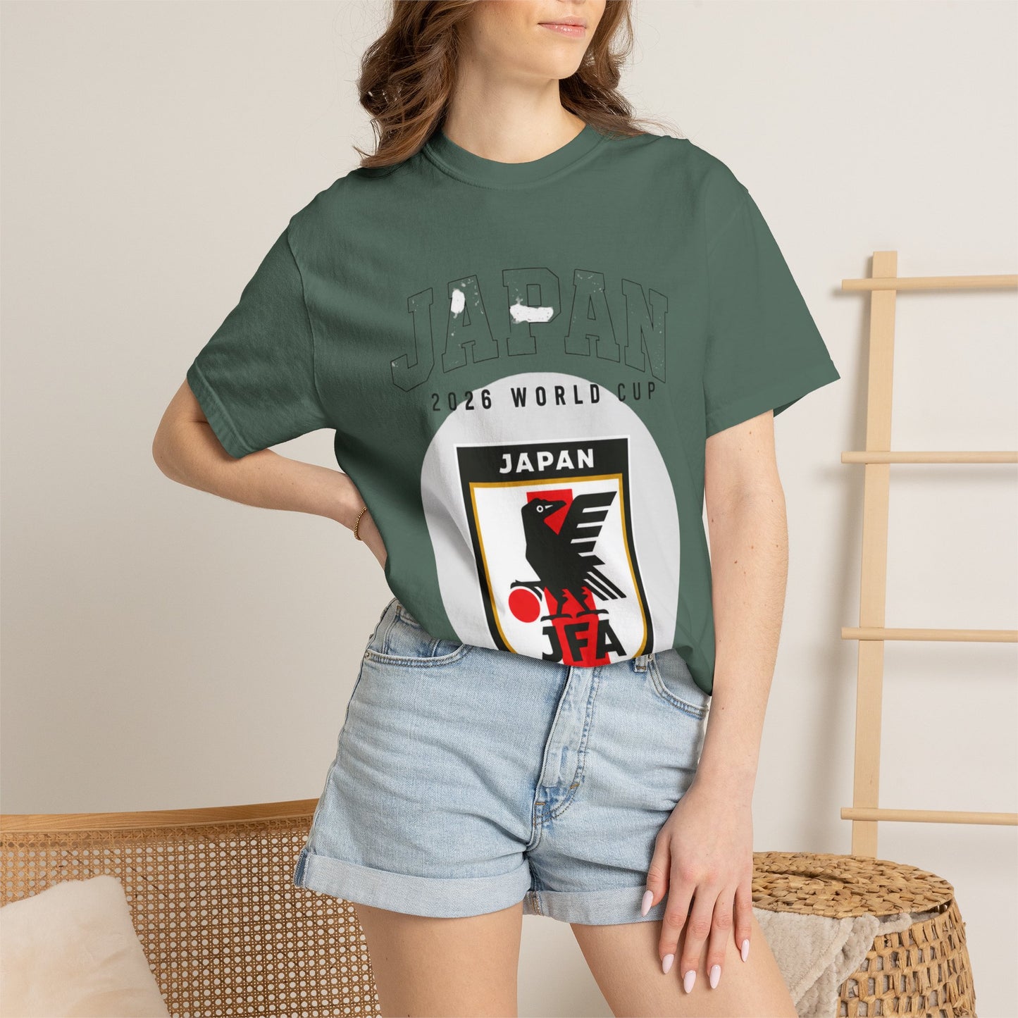 FIFA JAPAN Unisex Garment-Dyed T-shirt