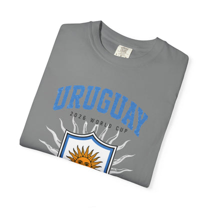 Uruguay Unisex Garment-Dyed T-shirt