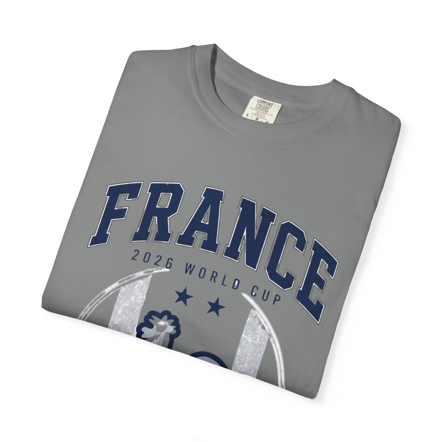 France Unisex Garment-Dyed T-shirt