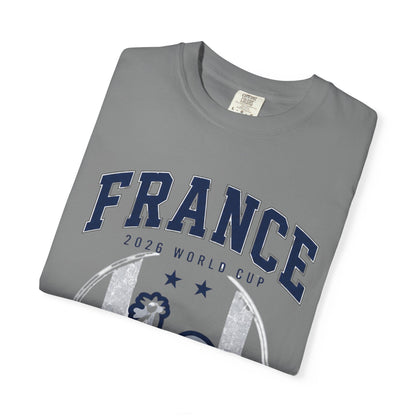 France Unisex Garment-Dyed T-shirt
