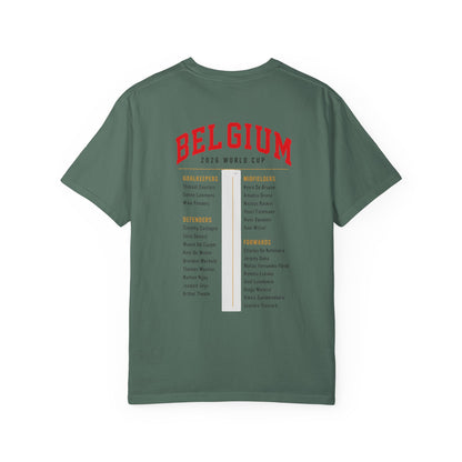 Belgium Unisex Garment-Dyed T-shirt